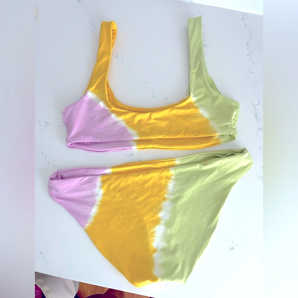 L Space Tie-Die Bikini